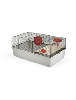 MPS Gnaverbur hamster 21 flat Nature - 80x45x34cm - Assorteret farver